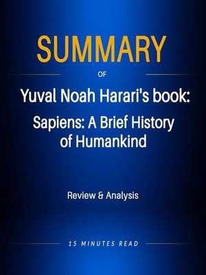 cover image of Summary of Yuval Noad Harari's book
